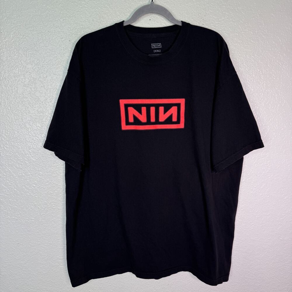 Nine Inch Nails Shirt Mens XXL Peel It Back Tour Concert Merch NIN Black 2025